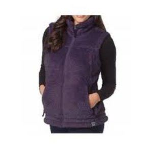 NEW! Free Country Alpine Butter Pile Vest Purple